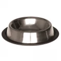 Миска Tetrapet для собак и кошек из нержавеющей стали с чеканкой, 0.45 л, 14 см