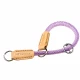 Ошейник-полуудавка Ferplast Derby CS10/35 Purple для собак из эко-кожи, черная, A: 35 см, 10 мм