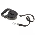 Автоматичний поводок-рулетка для собак до 25 кг Ferplast Flippy Regular Medium Black, чорний, 5 м