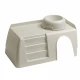 Пластиковый домик Ferplast Pub 3256 Withe Feeding Bowl для маленьких животных с лестницей и миской