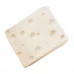 Жувальна іграшка Ferplast Goodb Tin & Nat Bag Cheese для гризунів в формі сиру
