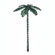 Маленькая пальма Ferplast Small Palm Haiti Green для стеклянного резервуара морских черепах