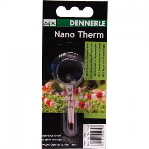 Термометр Dennerle Nanotherm для мини-аквариумов, 6,5 см