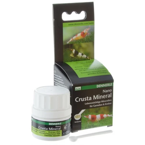 Минералы Dennerle Nano Crusta Mineral для креветок и раков, 35 г