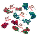 Игрушка Flamingo Cotton Bone 2 Knots веревочная кость, для собак, 2 узла, S, 22x2 см
