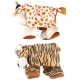 Игрушка Flamingo Plush Safari Animals складная, мягкая, для собак, плюш, 38х10х30 см