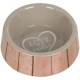 Миска Flamingo Shabby Chic Bowl Heart для собак, кераміка, 400 мл