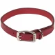 Шкіряний нашийник Coastal Circle T Leather Town для собак, червоний, 2.5×55 см