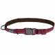 Нейлоновый ошейник Coastal K9 Explorer для собак, малиновый, 2.5×45-65 см