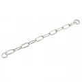 Нашийник Sprenger Extra Long Link для собак, з широким ланкою, хромована сталь, 4 мм, 72 см