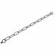 Ошейник Sprenger Extra Long Link для собак, с широким звеном, черная сталь, 4 мм, 72 см