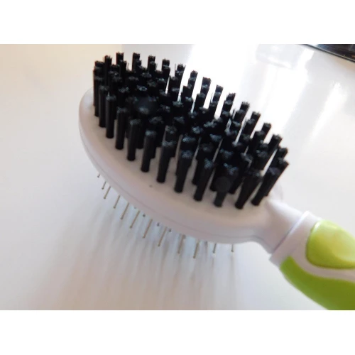 Гребінець-щітка 2 в 1 AnimAll Groom, зелена