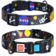 Нашийник Waudog Nylon з малюнком "NASA" ширина 15 мм, довжина 23-35 см
