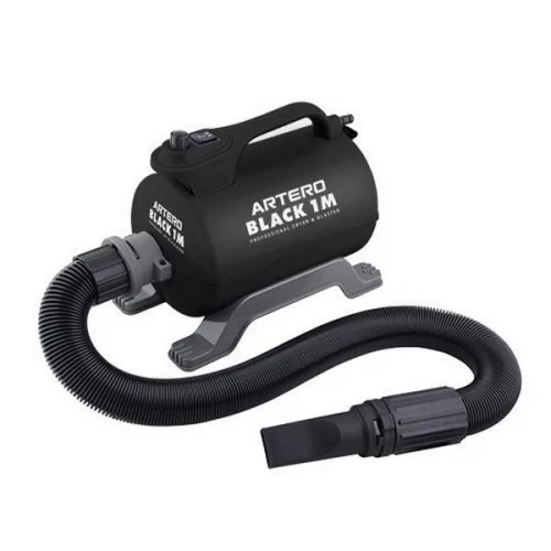 Стаціонарний фен Artero Black 1 Motor 2600 Вт (+3 насадки)