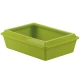 Туалет Moderna Classic для кошек, с бортиком, розовый, 50 х 38 х 14 см