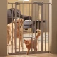Перегородка Savic Dog Barrier + Small Door для собак, з дверцятами, 107×75-84 см