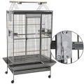 Вольер Savic Wellington Playpen для жако, амазон и какаду, темно-серый, 110 х 80 х 175 см