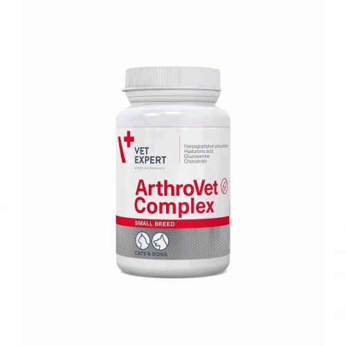 ArthtoVet Complex для поддержки и защиты суставов мелких собак и кошек, 60 таблеток