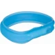 Ошейник Trixie Flash Light USB XS-S, светящийся, 35 см х 30 мм, синий