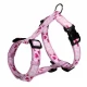 Шлея Trixie Rose Heart для собак, нейлон, 30-40 см х 15 мм, розовый