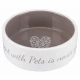 Миска Trixie Pet's Home для собак, кераміка, кремовий / бежевий, 0,8 л / 16 см