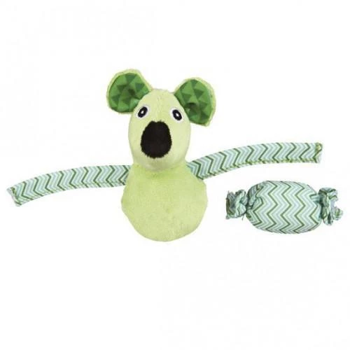 Игрушка Trixie мышь с конфетой, для кошек, 10 см