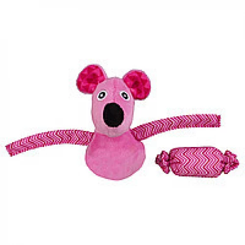 Игрушка Trixie мышь с конфетой, для кошек, 10 см