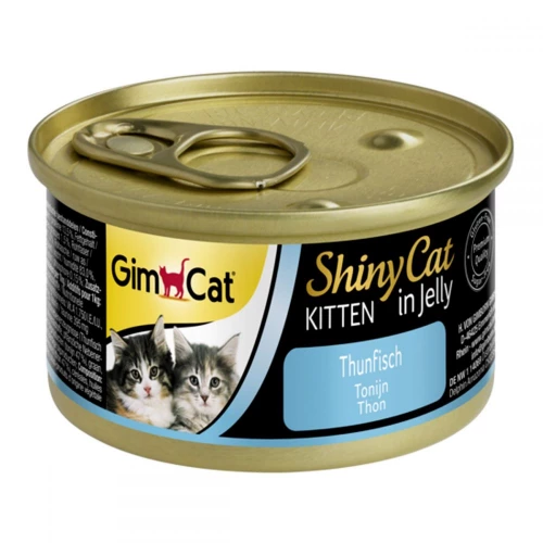 Влажный корм GimCat Shiny Kitten для котят, с тунцом, 70 г