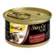 Влажный корм GimCat Shiny Cat для кошек, с креветками, курицей и солодом, 70 г
