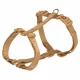 Шлея Trixie Premium H-Harness для собак, 42-60 см, 15 мм, размер S-M, карамель
