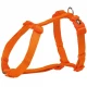 Шлея Trixie Premium H-Harness для собак, 75-120 см, 25 мм, размер L-XL, папайя