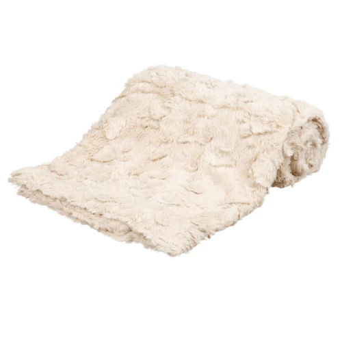 Покрывало Trixie Cosy для собак, плюш, бежевый, 100×70 см