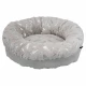 Лежак Trixie Feather Bed для собак, принт серебряное перо, серый, 50 см