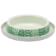 Миска Moderna Trendy Dinner Eden для кошек, светло-зеленый, 210 мл, 15.7 см