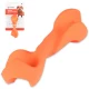 Игрушка Flamingo Rubber Flexo Twisted Dumbbell, для собак, 10.8×3.7 см