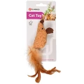 Игрушка Flamingo Adamello Mouse Soft Wood мышь с кошачьей мятой, для кошек