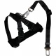 Шлея безопасности Croci Harness Safety Belt для собак, нейлон, размер L, черный, 70-90 см