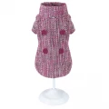 Куртка Croci Pinky Tweed для собак, зима, рожевий, S, 20 см
