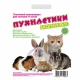 Древесный наполнитель Пушистики для грызунов, 3 кг, 12 л