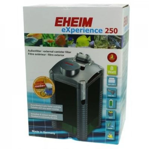 Внешний фильтр EHEIM eXperience 250 для пресноводного и морского аквариума