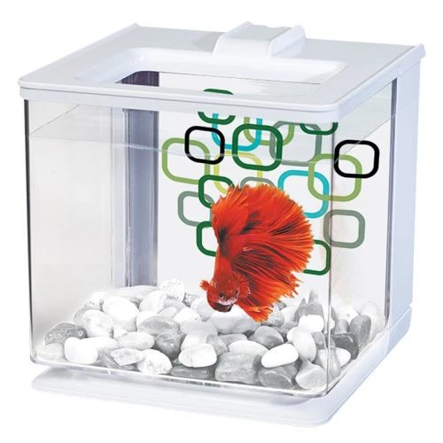 Акваріумний комплект Hagen Marina Betta EZ Care, 2.5 л, білий