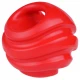 Игрушка для собак BronzeDog Strong Ball, силовой плавающий мяч, 11 см, красный