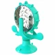 Іграшка-годівниця для котів BronzeDog PetFun, на присосці, ментоловий, 14×17 см