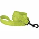 Поводок BronzeDog Active для собак, светоотражающий нейлон, салатовый, 152×2.5 см