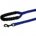 Поводок BronzeDog Active для собак, нейлоновый с мягкой ручкой, синий, 9 м×2.5 см