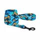 Повідець BronzeDog Camo для собак, нейлон, синій, 152×2.5 см