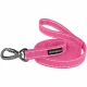 Поводок BronzeDog Cotton для собак, брезент с карабином на замке, розовый, 500×3.2 см
