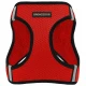 Шлея BronzeDog Mesh Vest для собак, сетчатый нейлон, красный, 34-42 см