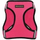 Шлея BronzeDog Mesh Vest для собак, сетчатый нейлон, розовый, 42-47 см