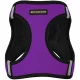 Шлея BronzeDog Sport Vest для собак из нейлона, неопрена и 3D сетки, фиолетовый, 26-29 см
